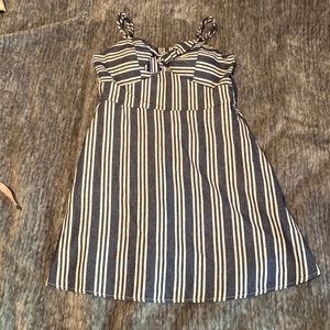 Speechless dress SZ M NWT Blue and White stripes